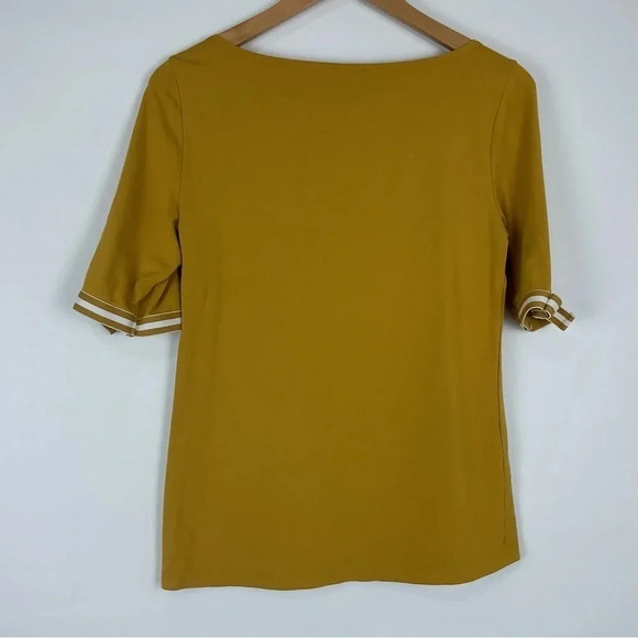 Ann Taylor‎ Factory Short Sleeve Bow Sleeve Shirt Size Small - Picture 3 of 5